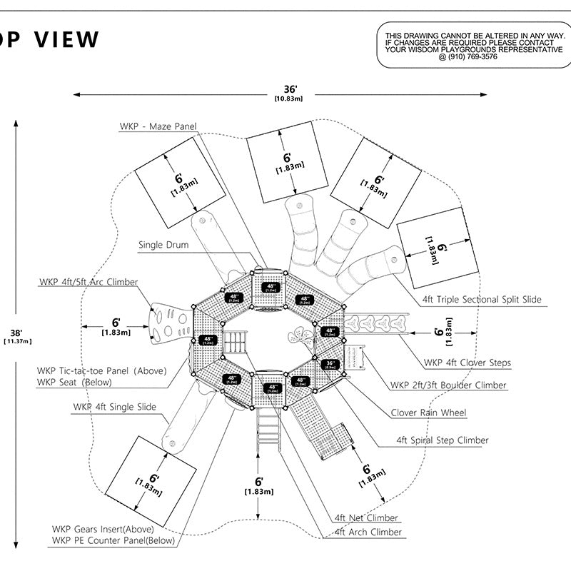 QUAD RUSH - WKP35-0108P00 - manufacturer top view