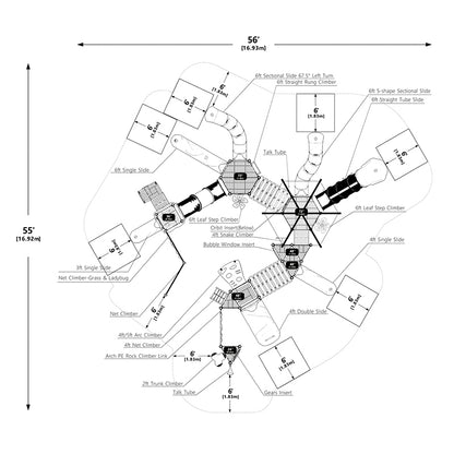 BONE BRIDGE RAPIDS - WKP35-0125C33-120121 - manufacturer top view