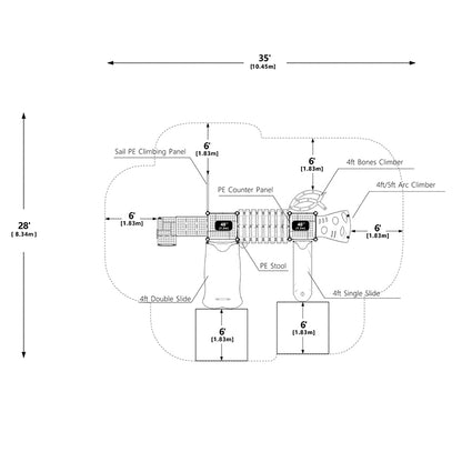 BLUEWATER COVE - WKP35-0130C00-114122 - manufacturer top view