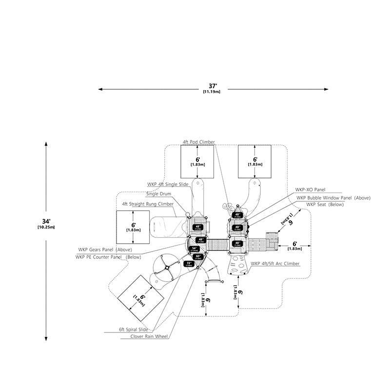JAMESON PLACE - WKP35-0138C11-114122 - manufacturer top view