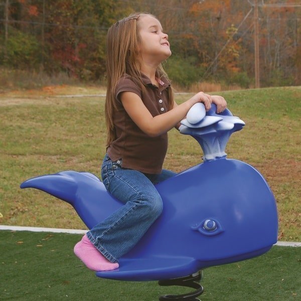 Wally The Whale Spring Rider – Playground Equipment Professionals