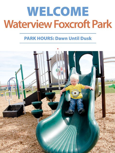 Waterview Foxcroft Custom Sign 240528-LH-1-CR001 back