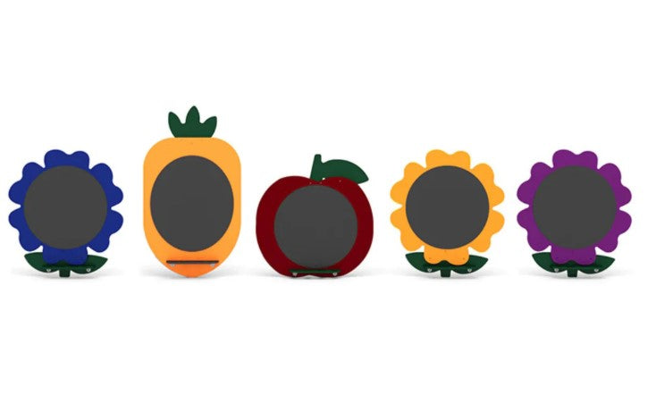 Wild Bunch Chalkboard Flower Set