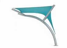 Pegasus Shade Structure example; pictured size and colors may vary