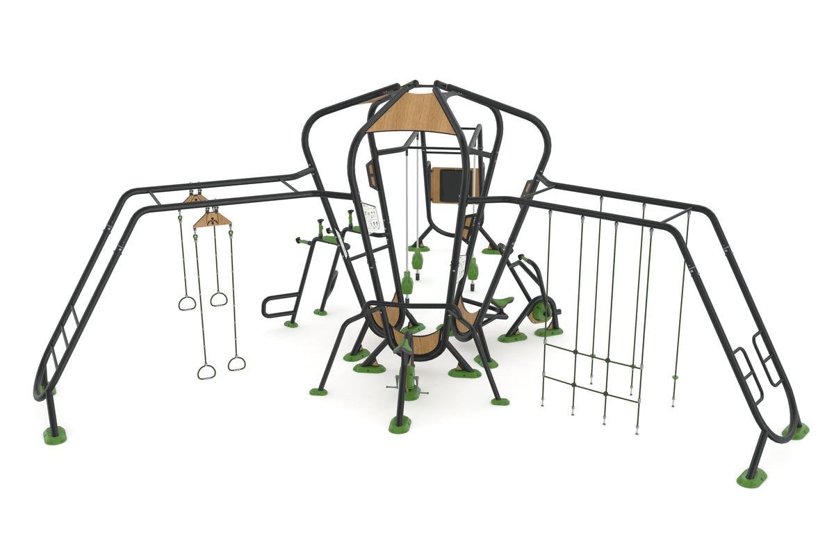 Cemer X-Ergonom ACT 114 Outdoor Calisthenics Station