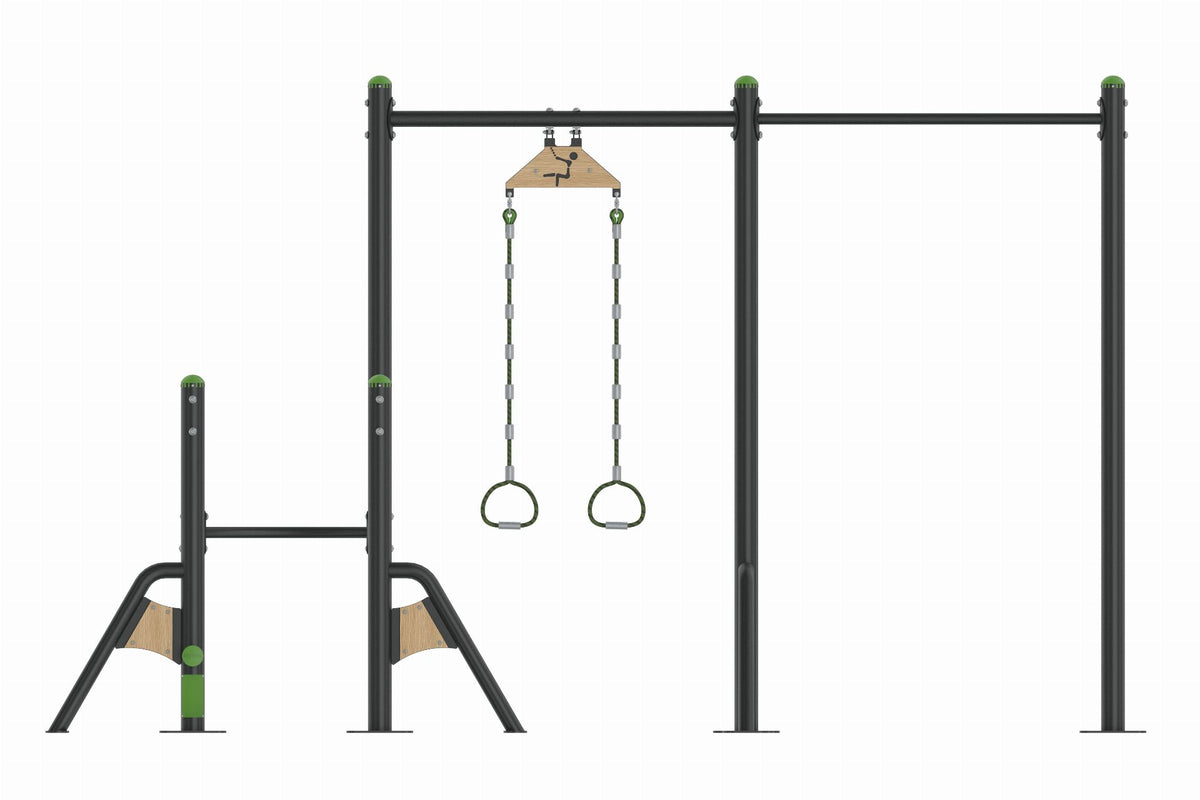 Cemer X Ergonom Fitness ACT 204 Outdoor Fitness Station