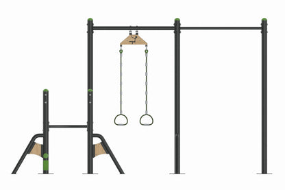 Cemer X Ergonom Fitness ACT 204 Outdoor Fitness Station