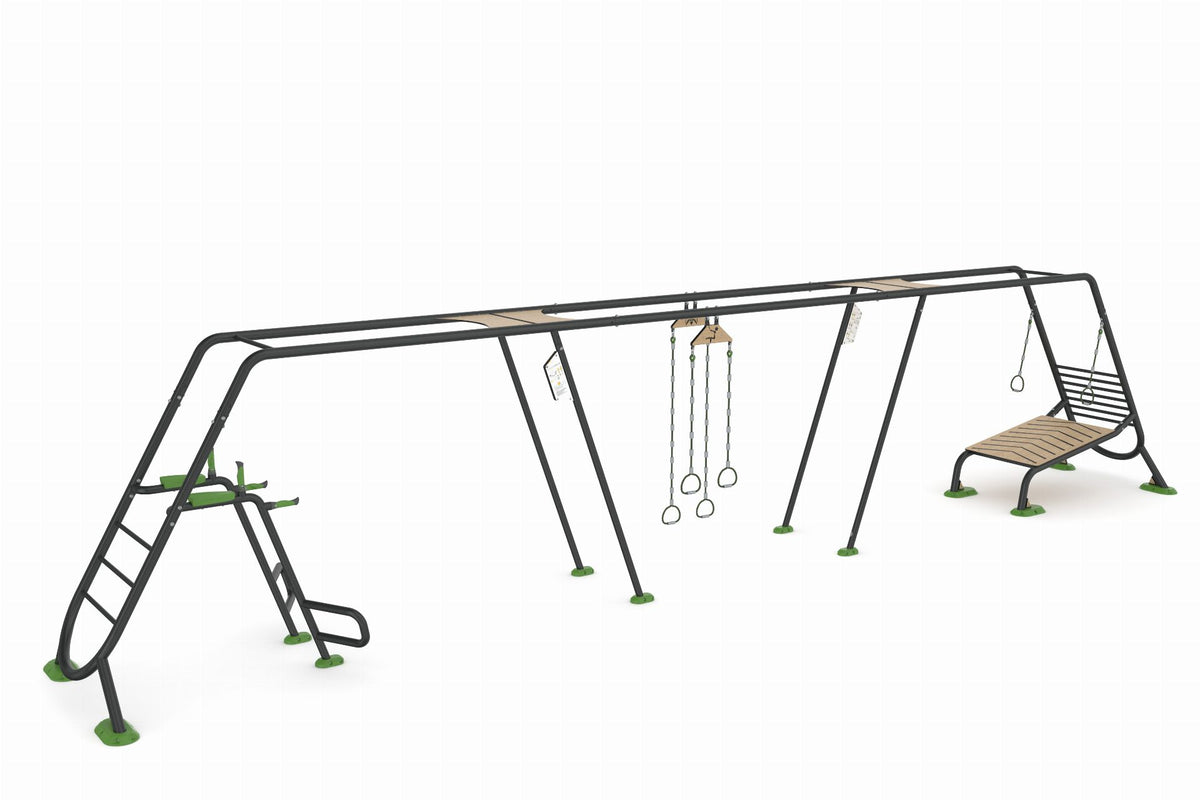 Cemer X Ergonom Fitness ACT 215 Outdoor Fitness Station