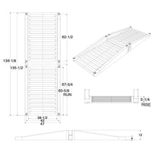 ADA Full Ramp for 12" Timber