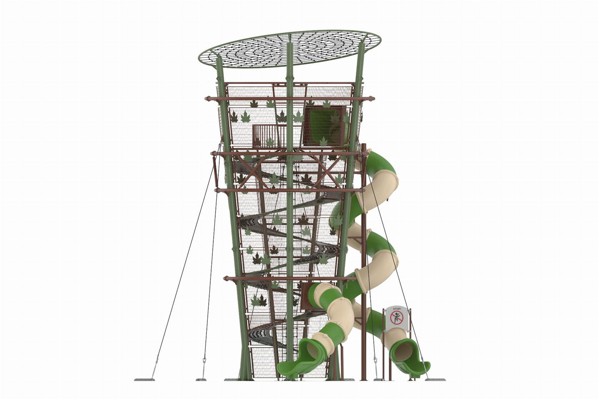Cemer Fantastic Series AGFS 251-P Helix Tower Play Structure
