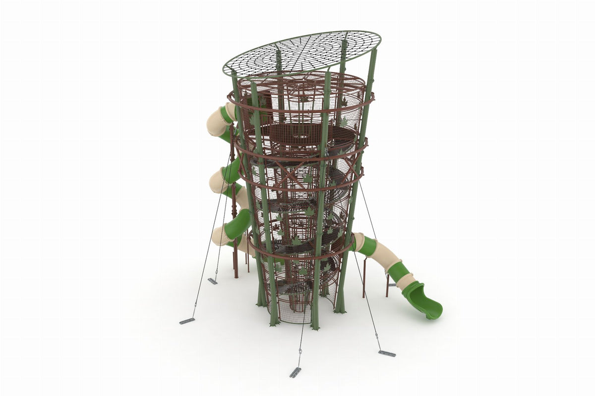 Cemer Fantastic Series AGFS 251-P Helix Tower Play Structure