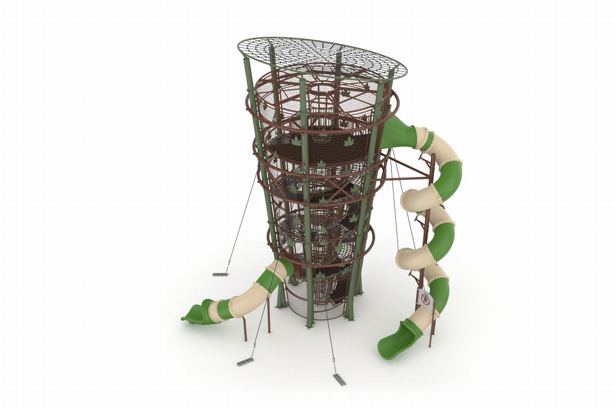 Cemer Fantastic Series AGFS 251-P Helix Tower Play Structure