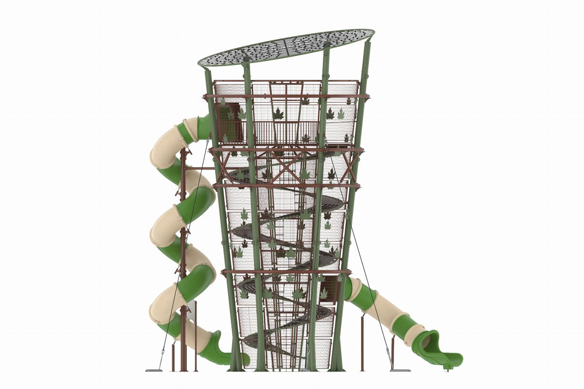 Cemer Fantastic Series AGFS 251-P Helix Tower Play Structure
