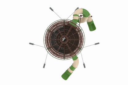 Cemer Fantastic Series AGFS 251-P Helix Tower Play Structure