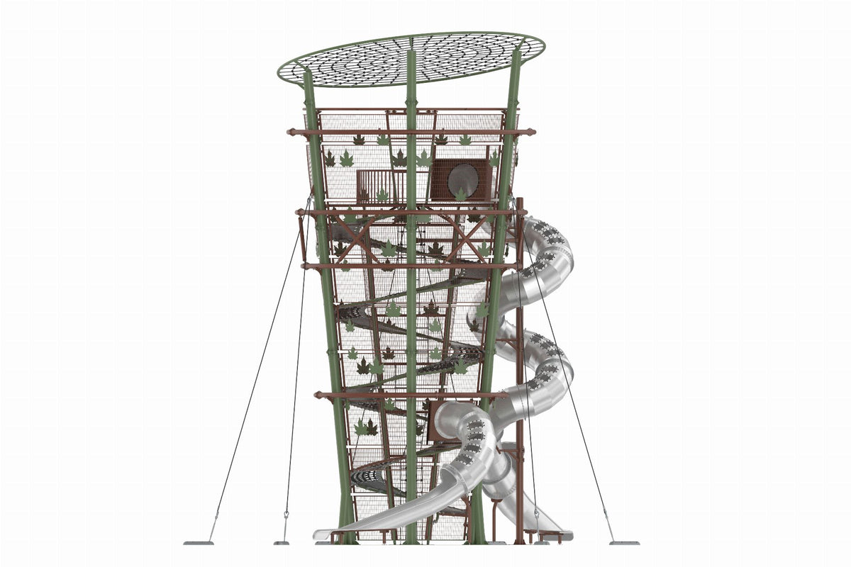Cemer Fantastic Series AGFS 251 Helix Tower Play Structure