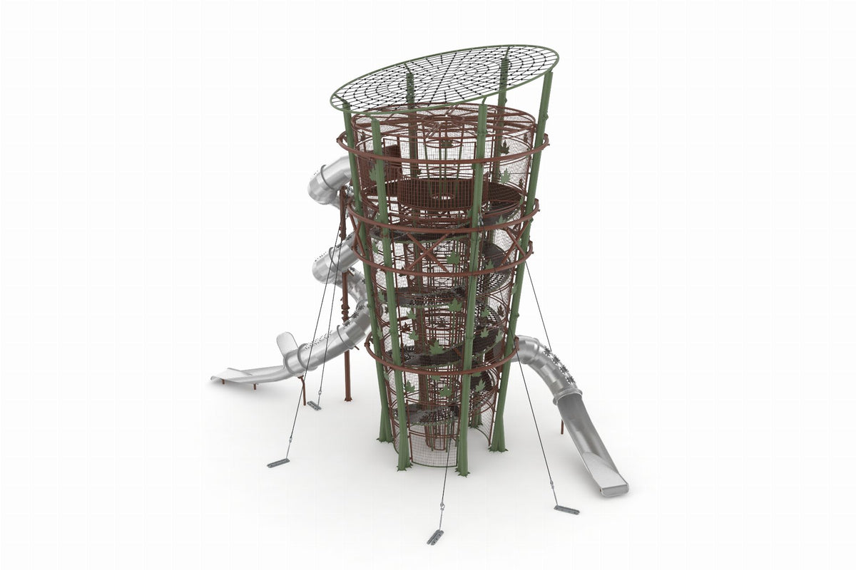 Cemer Fantastic Series AGFS 251 Helix Tower Play Structure