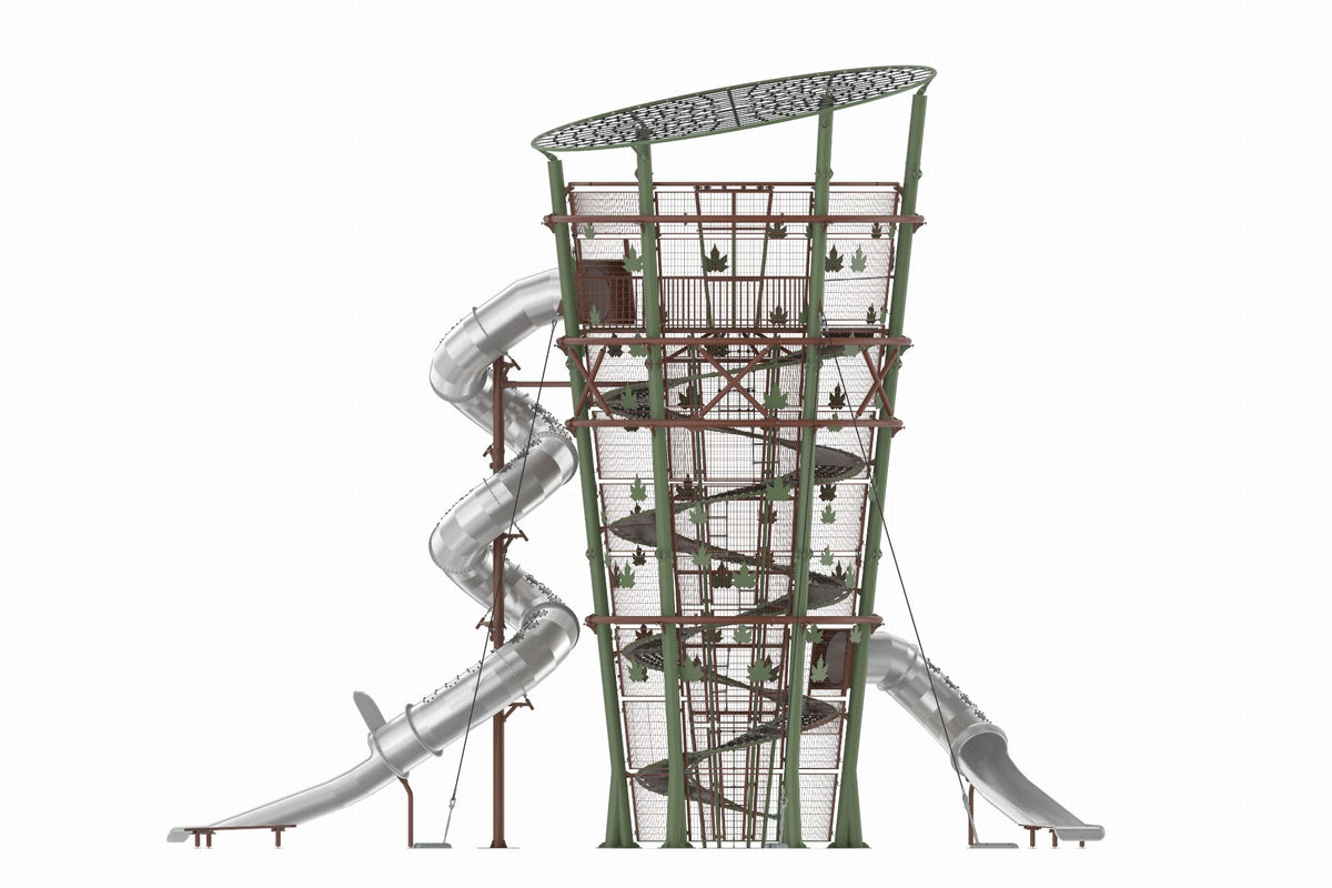 Cemer Fantastic Series AGFS 251 Helix Tower Play Structure