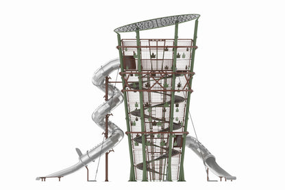 Cemer Fantastic Series AGFS 251 Helix Tower Play Structure