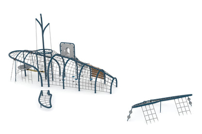 Cemer Fantastic Series AGFS 401-P Whale Play Structure