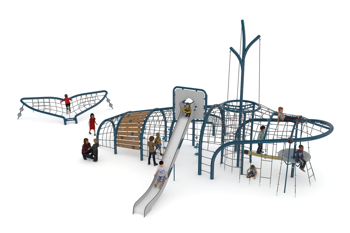 Cemer Fantastic Series AGFS 401-P Whale Play Structure