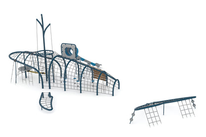 Cemer Fantastic Series AGFS 401-R Whale Play Structure