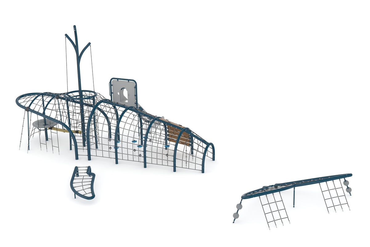 Cemer Fantastic Series AGFS 401- Whale Play Structure