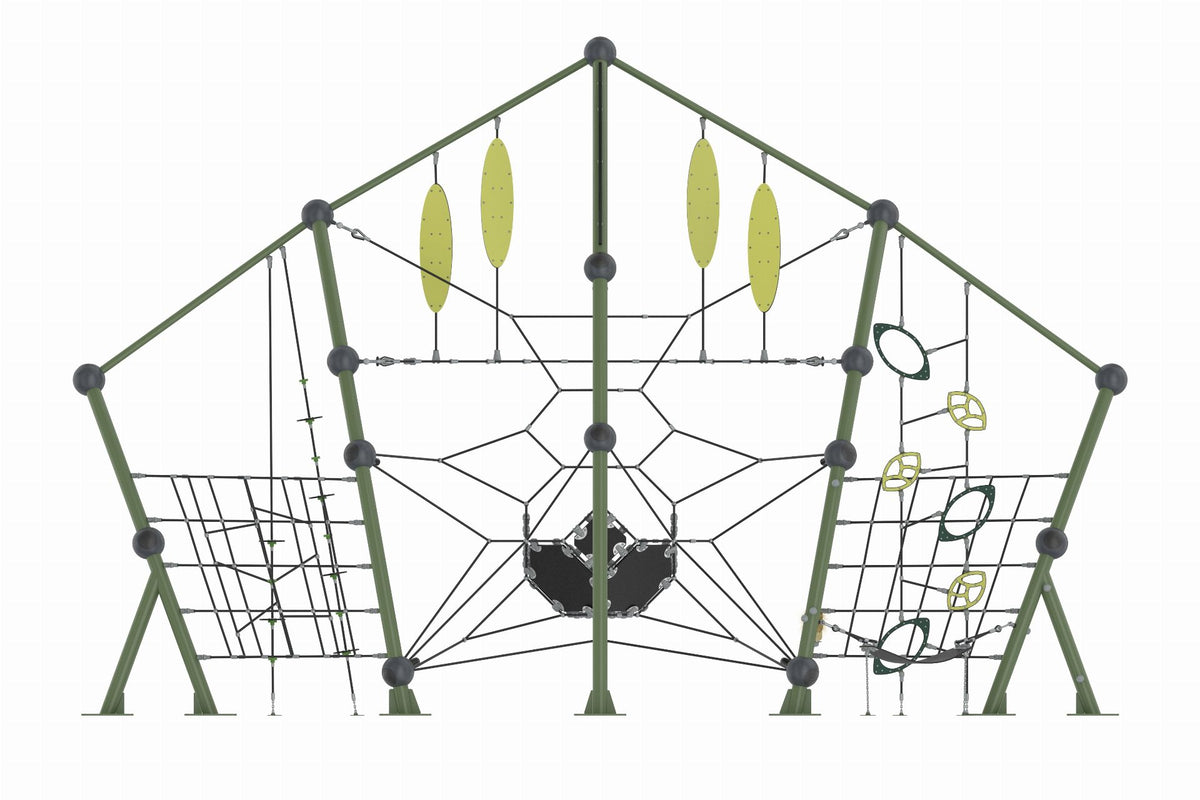 Cemer Fantastic Series AGFS 402 Leaf Play Structure