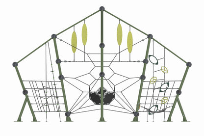 Cemer Fantastic Series AGFS 402 Leaf Play Structure