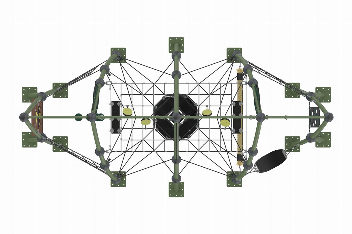 Cemer Fantastic Series AGFS 402 Leaf Play Structure