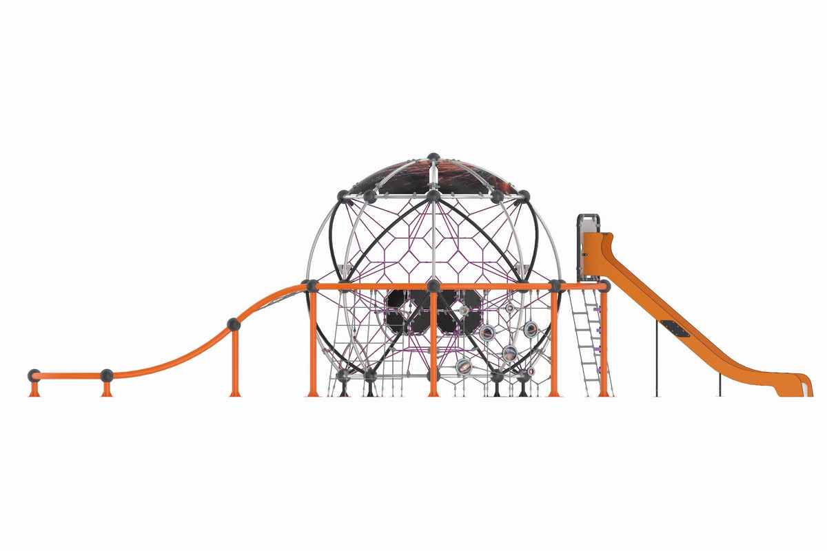 Cemer Fantastic Series AGFS 409-2-1-P Blackhole Play Structure