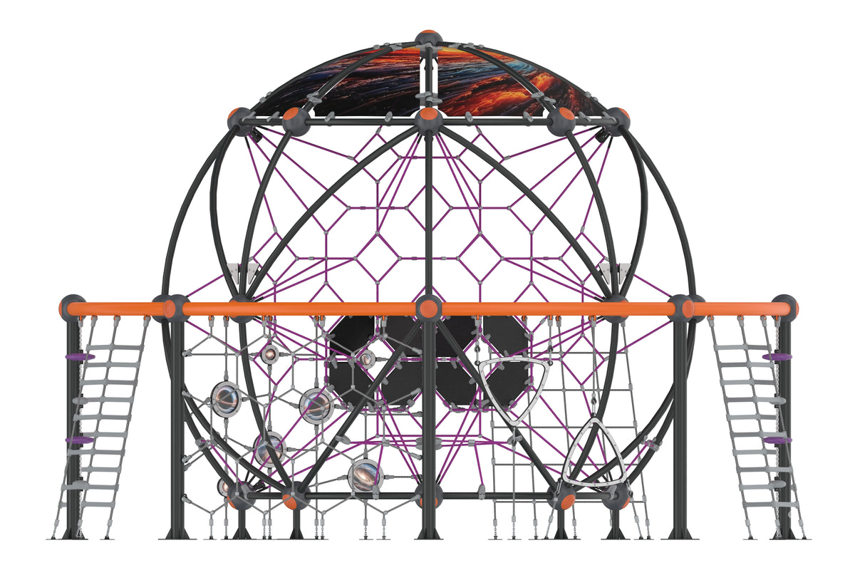 Cemer Blackhole AGFS 409-3 Space-Themed Net Dome Climber