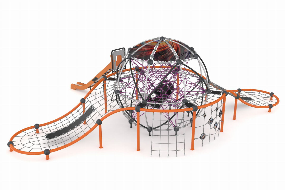 Cemer Fantastic Series AGFS 410-2-1-P Blackhole Play Structure