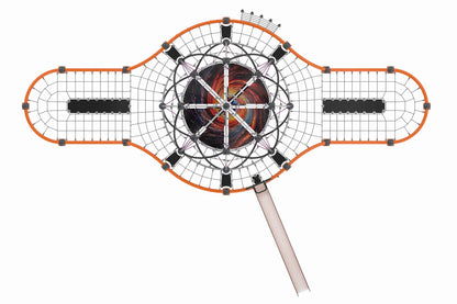 Cemer Fantastic Series AGFS 410-2-1-P Blackhole Play Structure