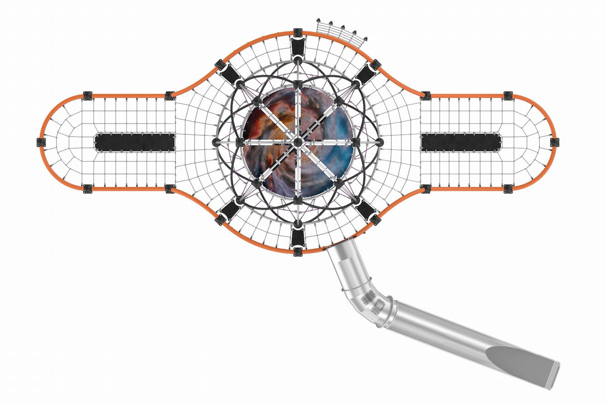 Cemer Fantastic Series AGFS 410-2-2 Blackhole Play Structure