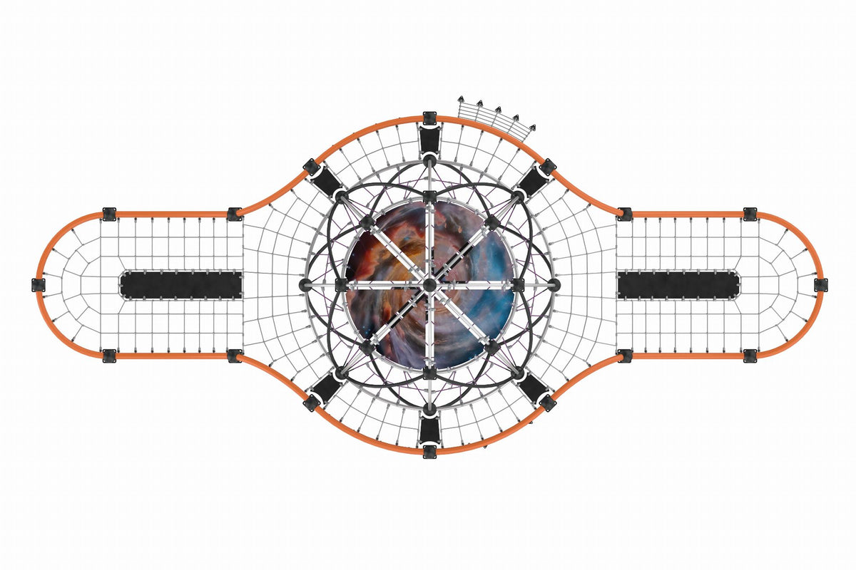 Cemer Fantastic Series AGFS 410-2 Blackhole Play Structure