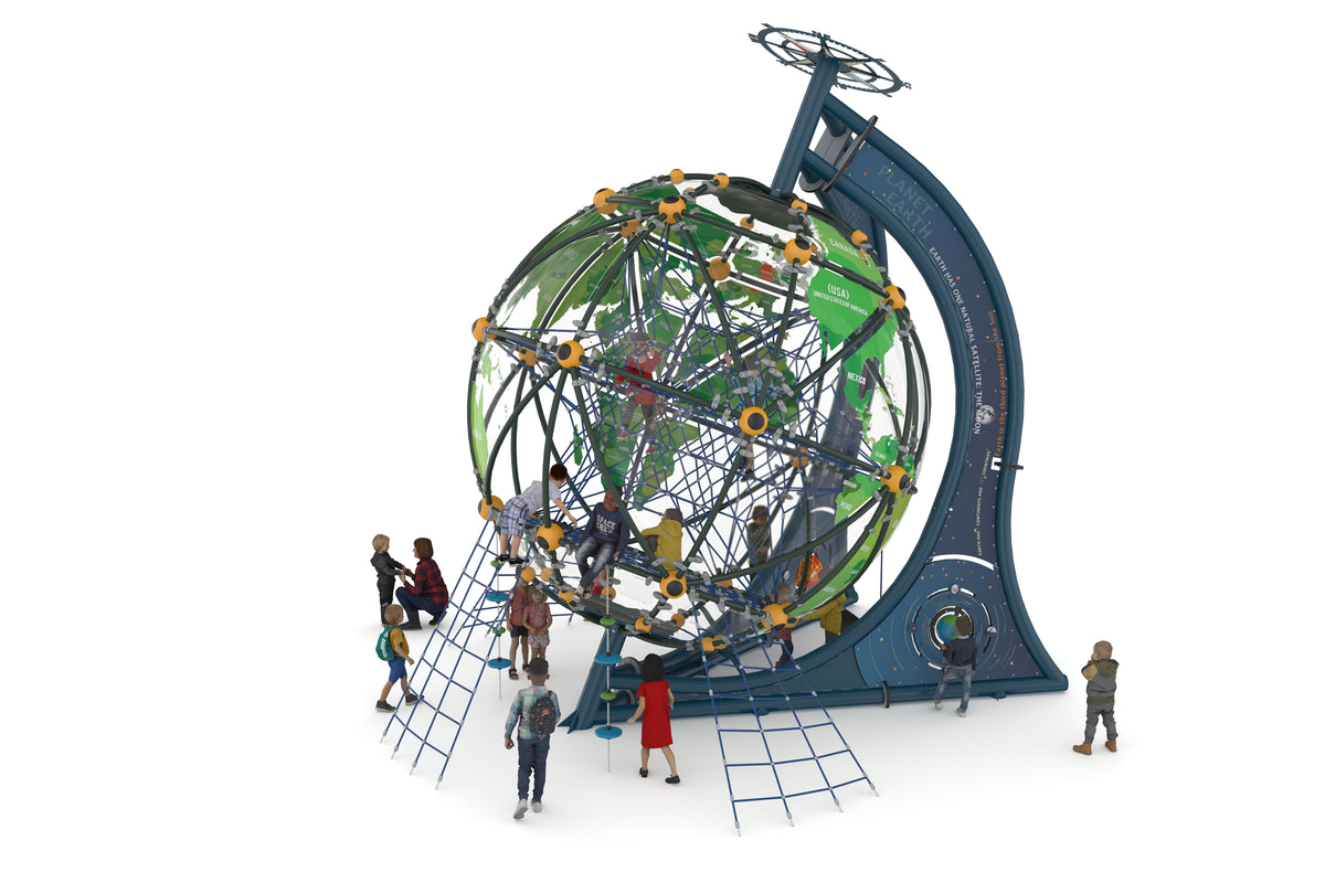 Cemer Fantastic Series AGFS 412-WORLD Globe Play Structure