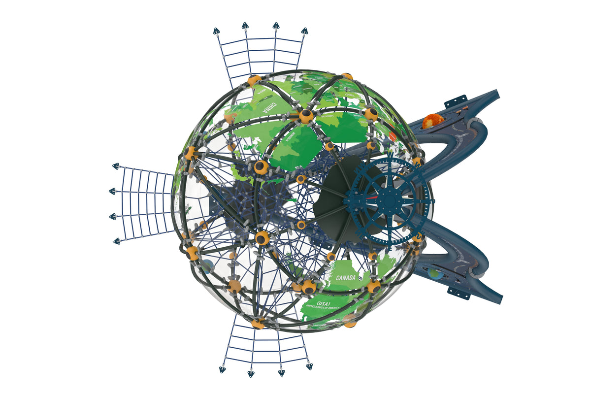 Cemer Fantastic Series AGFS 412-WORLD Globe Play Structure