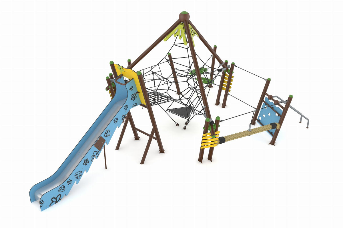 Cemer Hawaii Island-Themed Play Structure (Cemer AGHS 01)