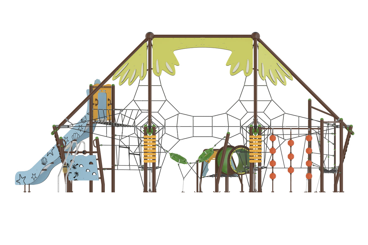 Cemer Hawaii Series AGHS 04-P Tropical Play Structure