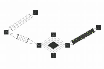 Cemer Metal Series AGMS 69 Play Structure