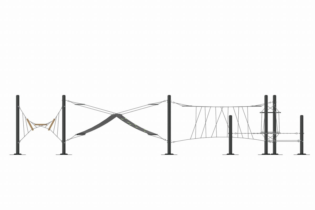 Cemer Metal Series AGMS 70 Play Structure