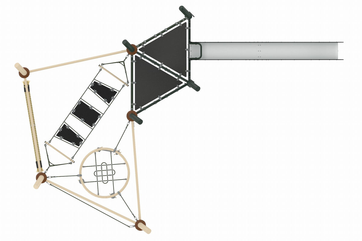 Cemer Metal Series AGMS 71-P Play Structure