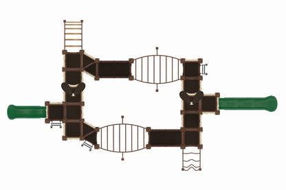 Cemer Timber Series AGTS 310 Play Structure