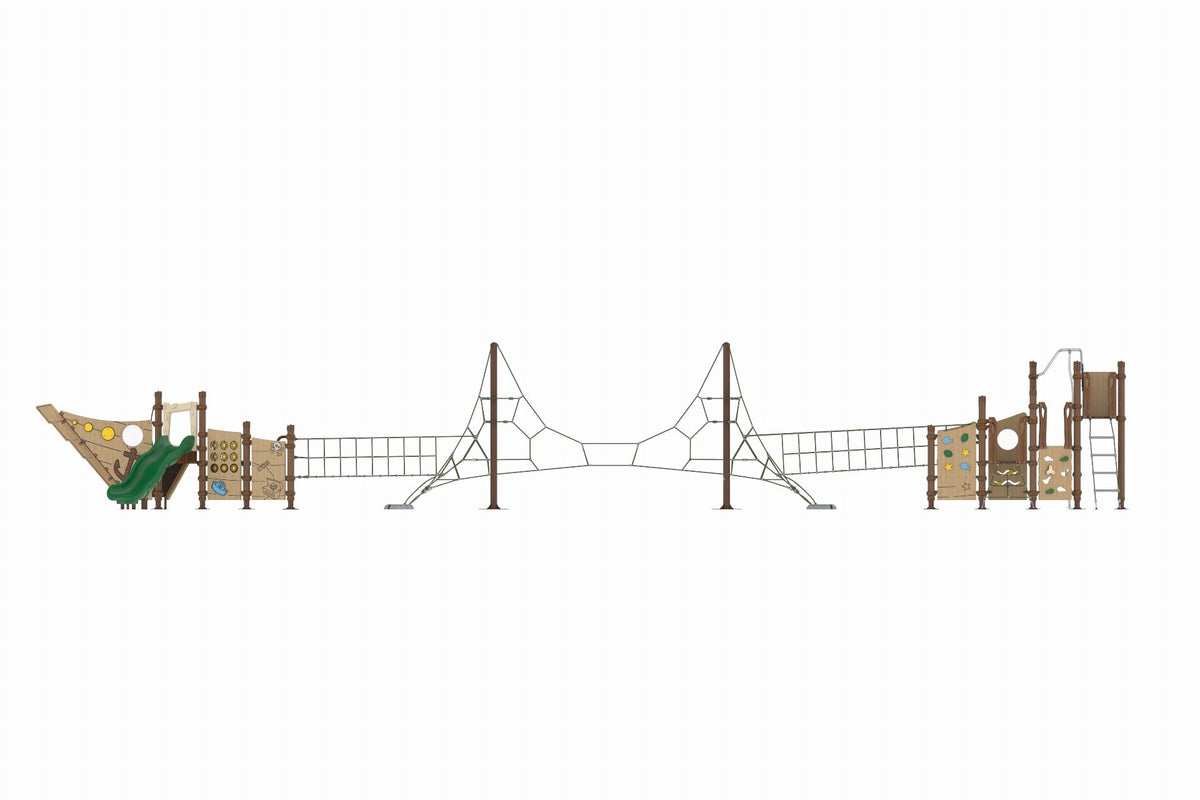 Cemer Timber Series AGTS 404 Play Structure