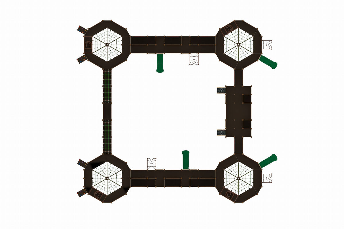 Cemer Timber Series AGTS 405 Play Structure