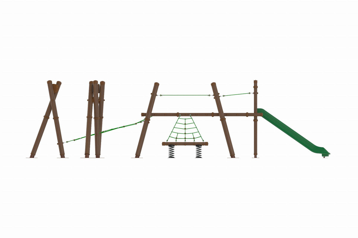 Cemer Wooden Series AGWS 112 Play Structure