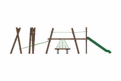Cemer Wooden Series AGWS 112 Play Structure