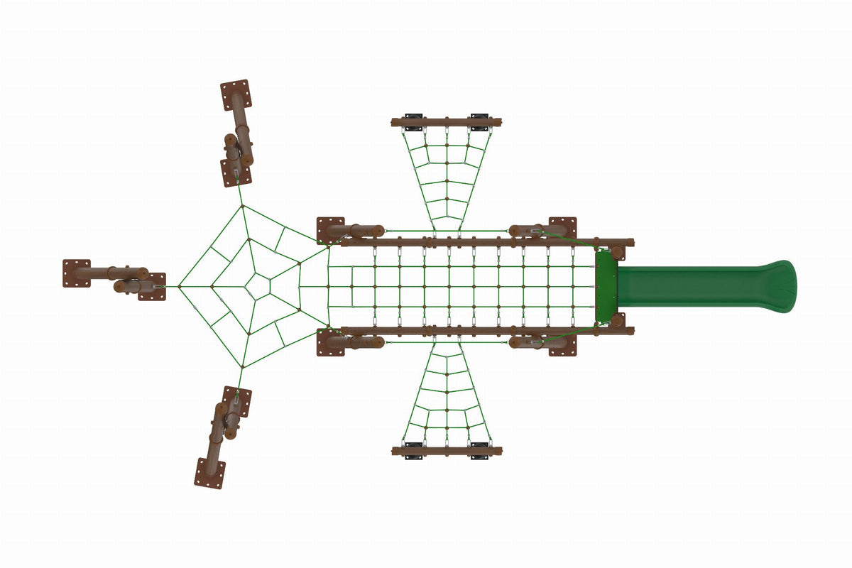 Cemer Wooden Series AGWS 112 Play Structure