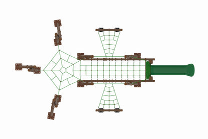 Cemer Wooden Series AGWS 112 Play Structure