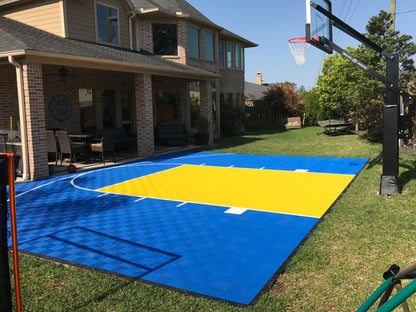 ProTile 30×30 Basketball Half-Court Floor, Kit, Outdoor / Indoor